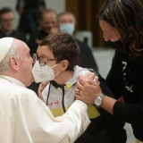 “Miracolo Papa Francesco su mio figlio”